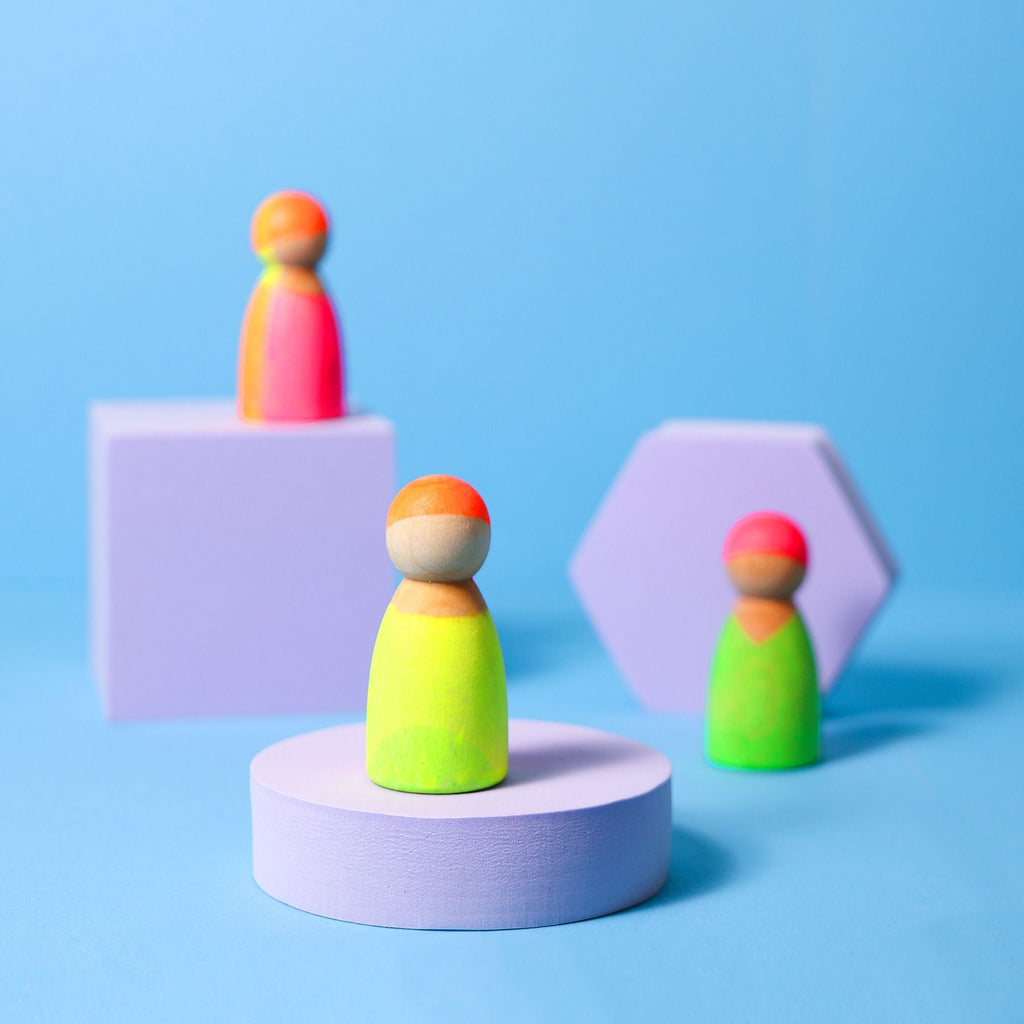 Grimm's Neon Friends Mix - vendor-unknown - Honeybee Toys