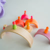 Grimm's Neon Friends Pink (40% off Was $24.30 now $14.58) - vendor-unknown - Honeybee Toys