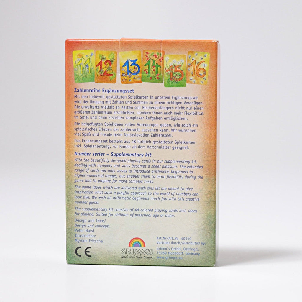 Grimms Number Cards Supplementary Set - vendor-unknown - Honeybee Toys
