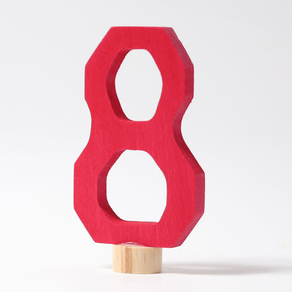 Grimm's Number Eight Decoration - vendor-unknown - Honeybee Toys