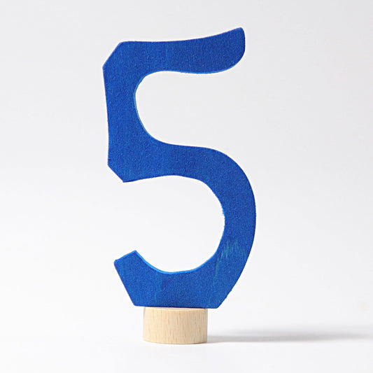 Grimm's Number Five Decoration - vendor-unknown - Honeybee Toys