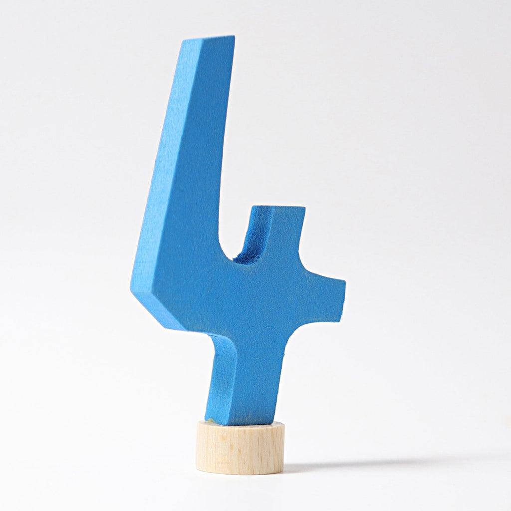 Grimm's Number Four Decoration - vendor-unknown - Honeybee Toys