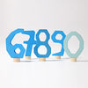 Grimm's Number Set Blue 6-9&0 - vendor-unknown - Honeybee Toys