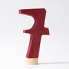 Grimm's Number Seven Decoration - vendor-unknown - Honeybee Toys