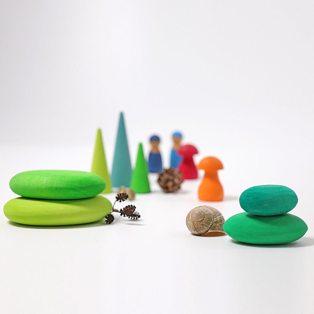 Grimm's Pebbles Moss - vendor-unknown - Honeybee Toys