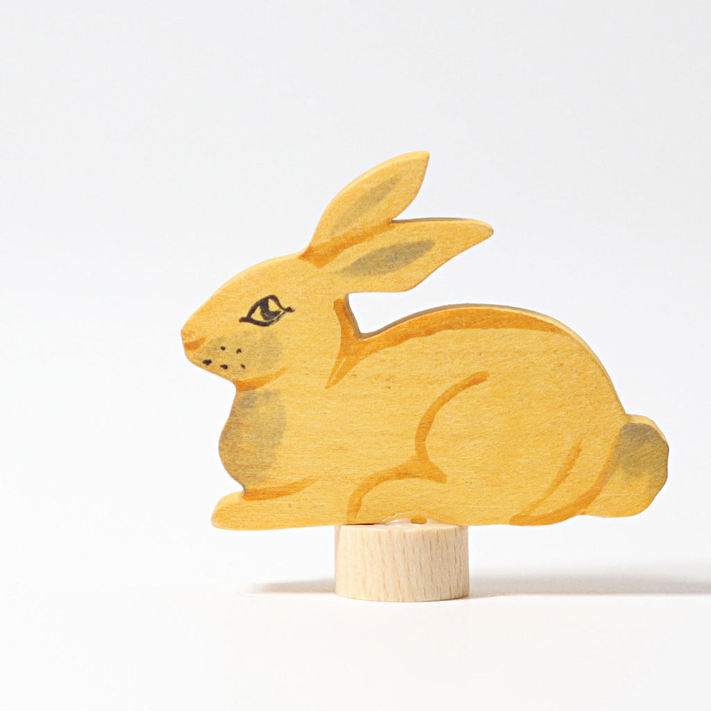Grimm's Rabbit Sitting Decoration - vendor-unknown - Honeybee Toys