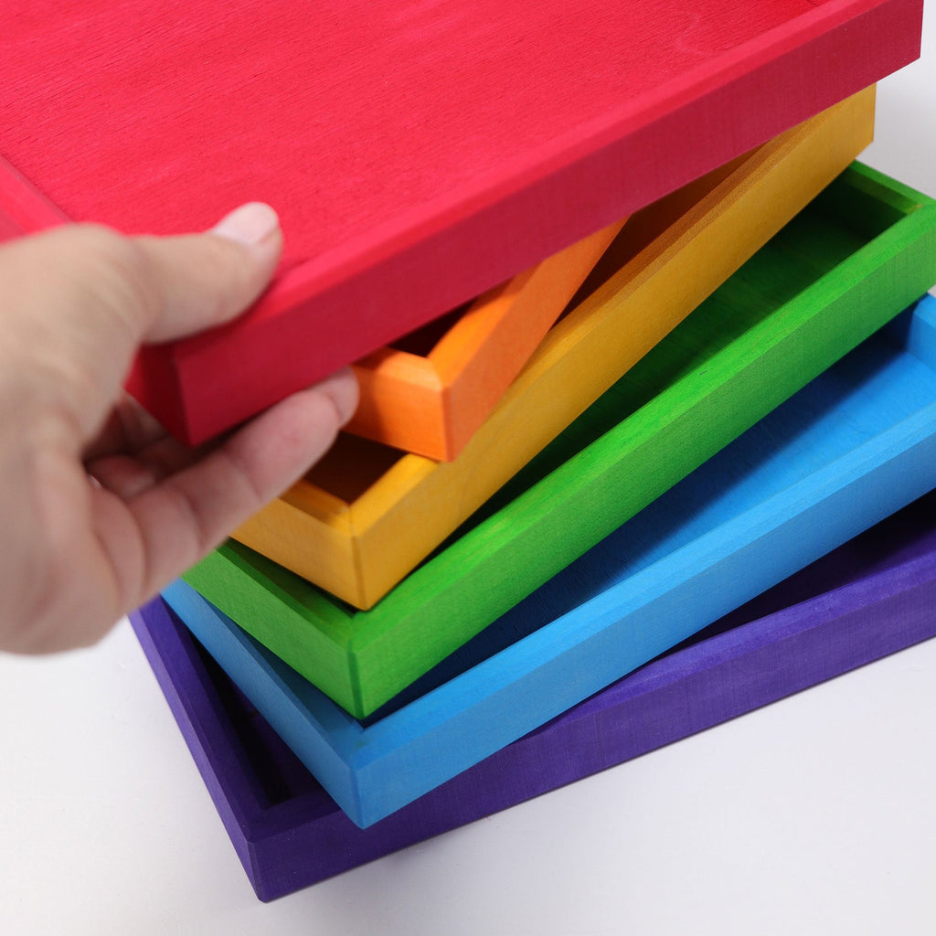 Grimm's Rainbow Frames - vendor-unknown - Honeybee Toys
