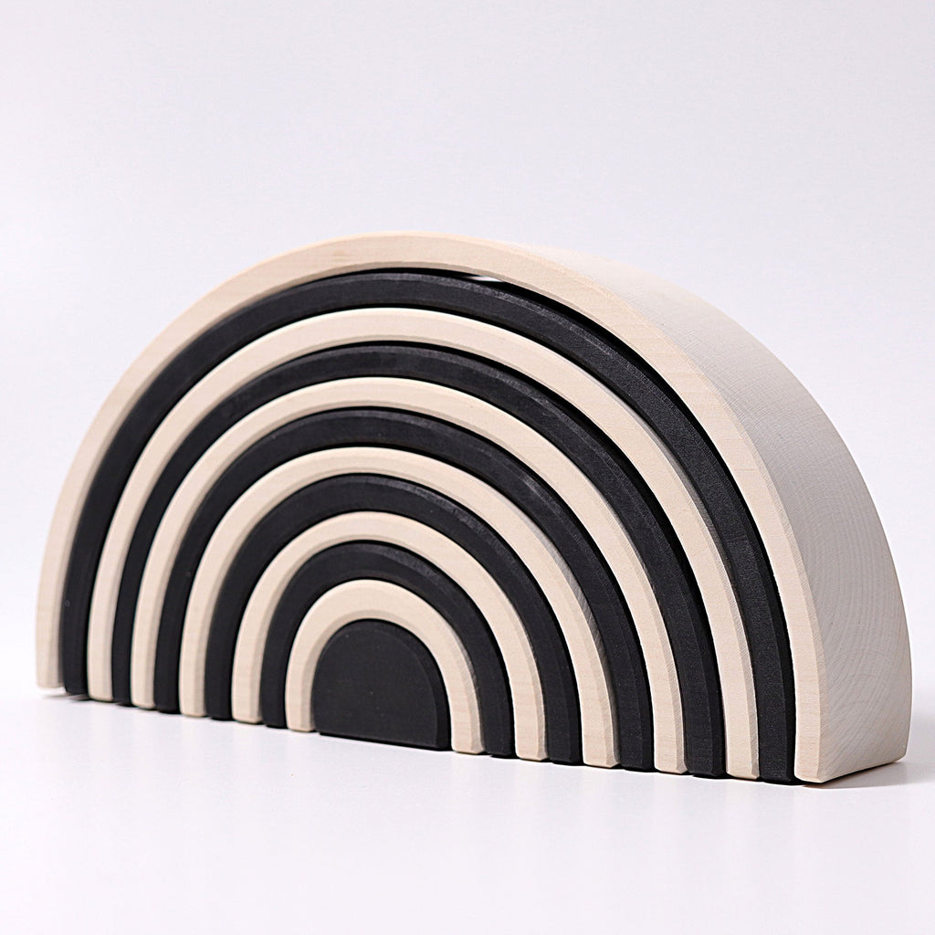Grimm's Rainbow Large Monochrome - vendor-unknown - Honeybee Toys