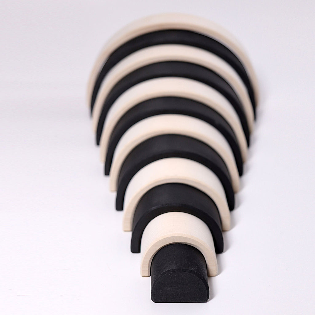 Grimm's Rainbow Large Monochrome - vendor-unknown - Honeybee Toys