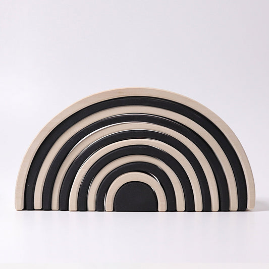Grimm's Rainbow Large Monochrome - vendor-unknown - Honeybee Toys