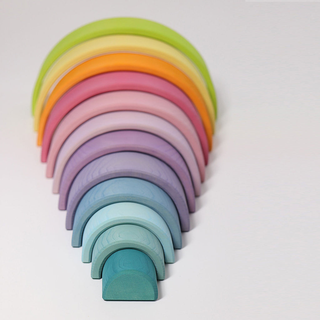 Grimm's Rainbow Large Pastel - vendor-unknown - Honeybee Toys