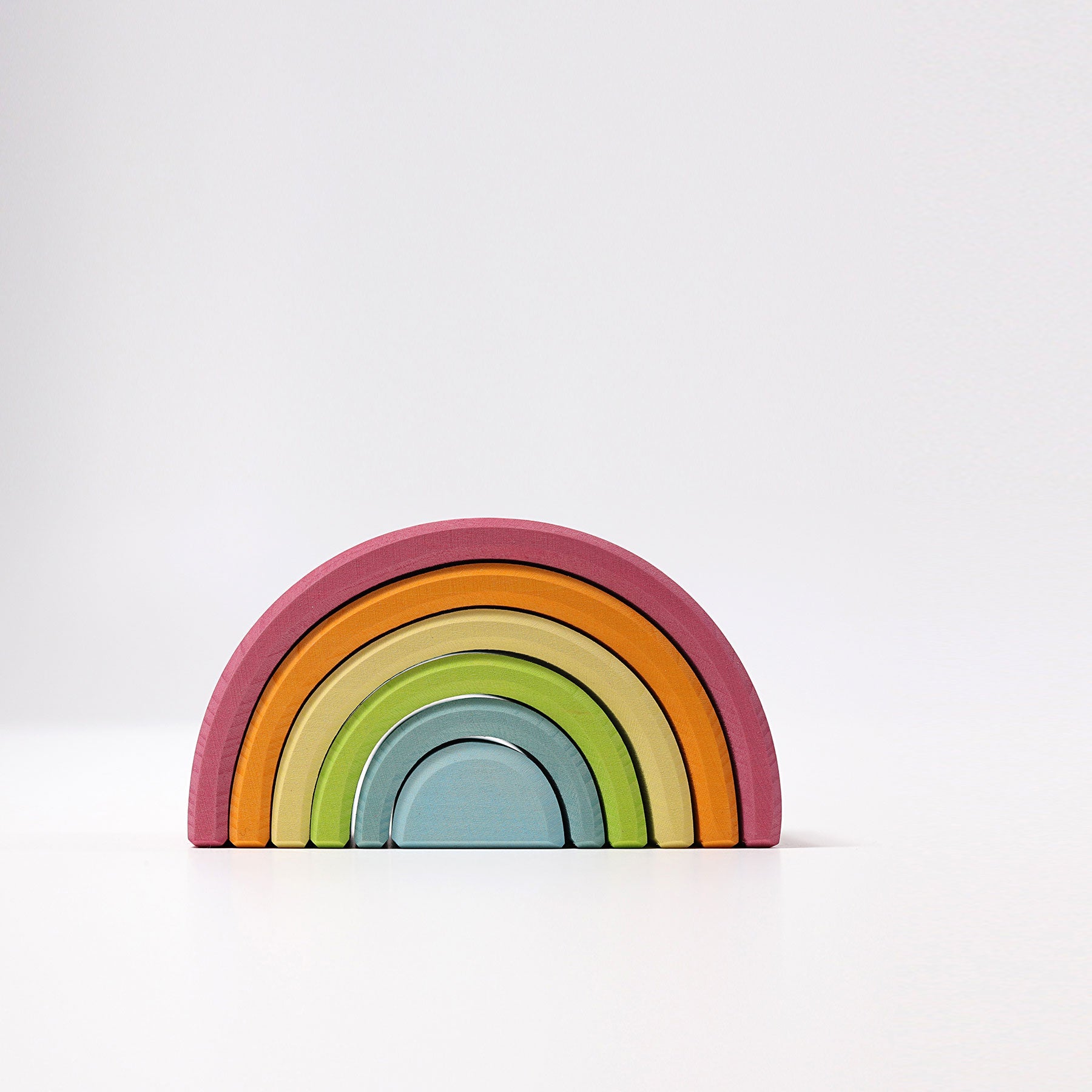Grimm's Rainbow Medium Pastel - vendor-unknown - Honeybee Toys