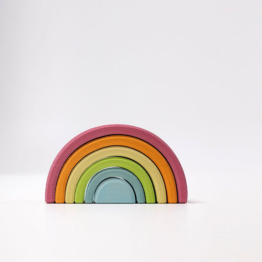 Grimm's Rainbow Medium Pastel - vendor-unknown - Honeybee Toys