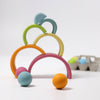 Grimm's Rainbow Medium Pastel - vendor-unknown - Honeybee Toys