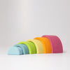 Grimm's Rainbow Medium Pastel - vendor-unknown - Honeybee Toys