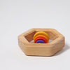 Grimm's Rattle Hexagonal - vendor-unknown - Honeybee Toys