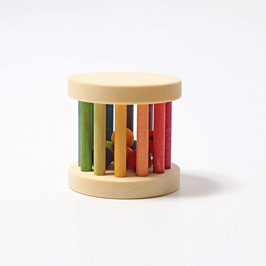 Grimm's Rattle Rolling Wheel - vendor-unknown - Honeybee Toys