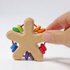Grimm's Rattle Star with Beads - vendor-unknown - Honeybee Toys
