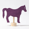 Grimm's Red Horse Decoration - vendor-unknown - Honeybee Toys
