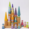 Grimm's Rollers Large Building Set Natural - vendor-unknown - Honeybee Toys