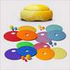 Grimm's Rolling Discs 4 set with *FREE* Stapelstein Wattle Stone - vendor-unknown - Honeybee Toys