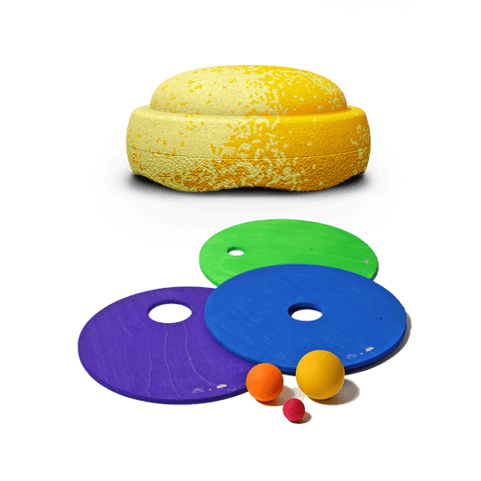 Grimm’s Rolling Discs Classic Cool with 33% off Stapelstein Wattle Stone - vendor-unknown - Honeybee Toys