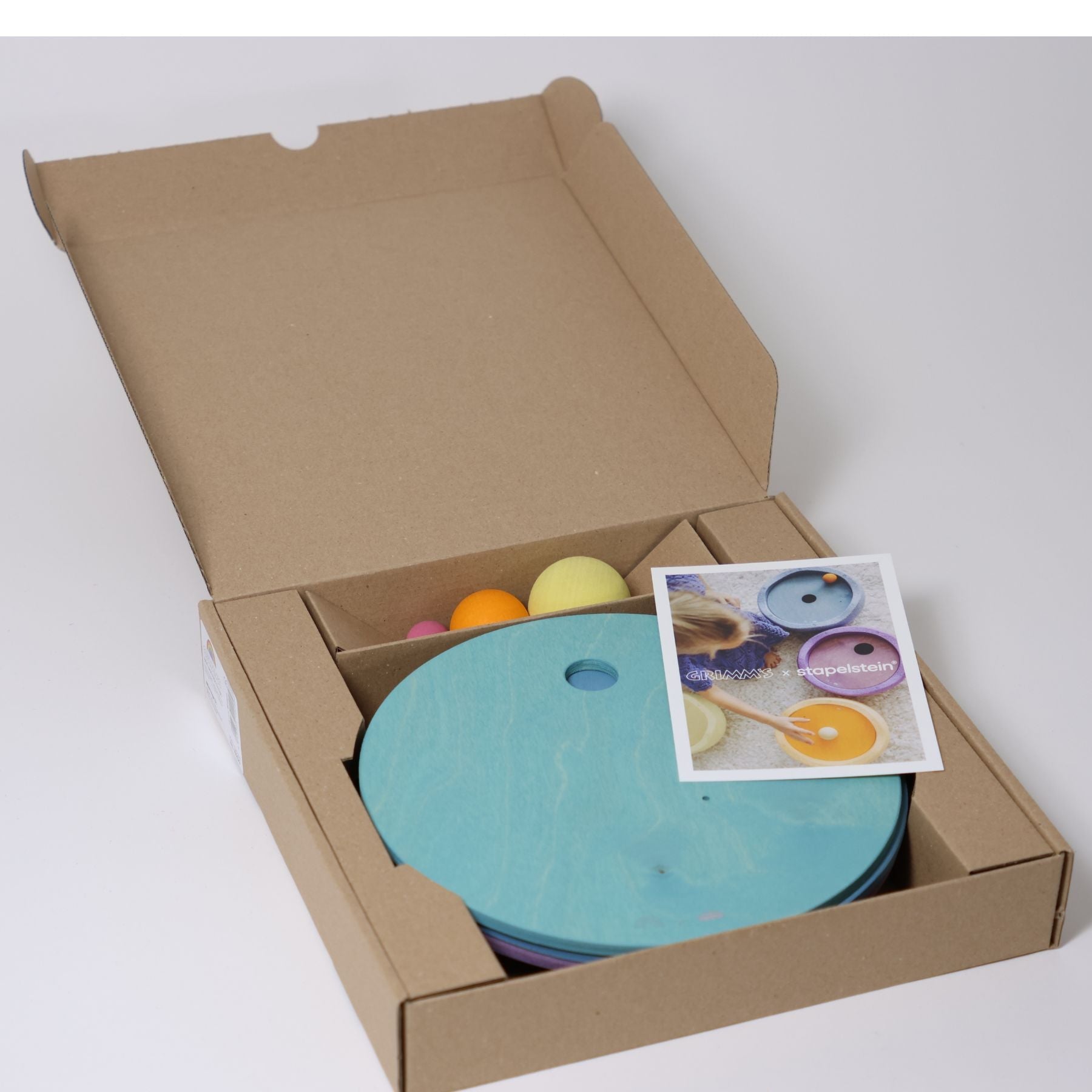 Grimm's Rolling Discs Cool Pastel - vendor-unknown - Honeybee Toys