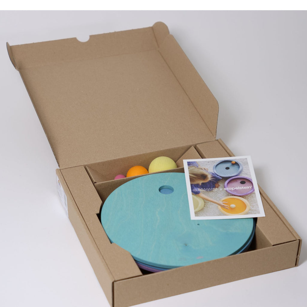 Grimm's Rolling Discs Cool Pastel - vendor-unknown - Honeybee Toys