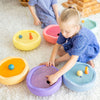 Grimm's Rolling Discs Cool Pastel - vendor-unknown - Honeybee Toys