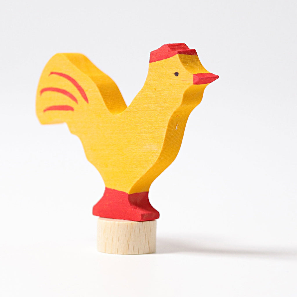 Grimm's Rooster Decoration - vendor-unknown - Honeybee Toys