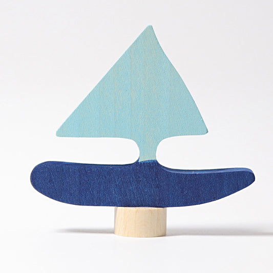 Grimm's Sailing Boat Decoration - vendor-unknown - Honeybee Toys