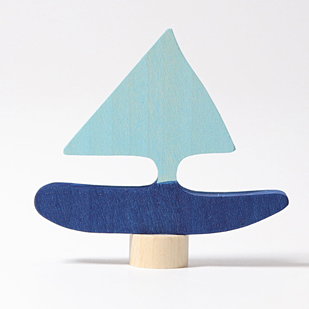 Grimm's Sailing Boat Decoration - vendor-unknown - Honeybee Toys