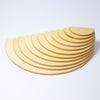 Grimm's Semi Circles Natural - vendor-unknown - Honeybee Toys