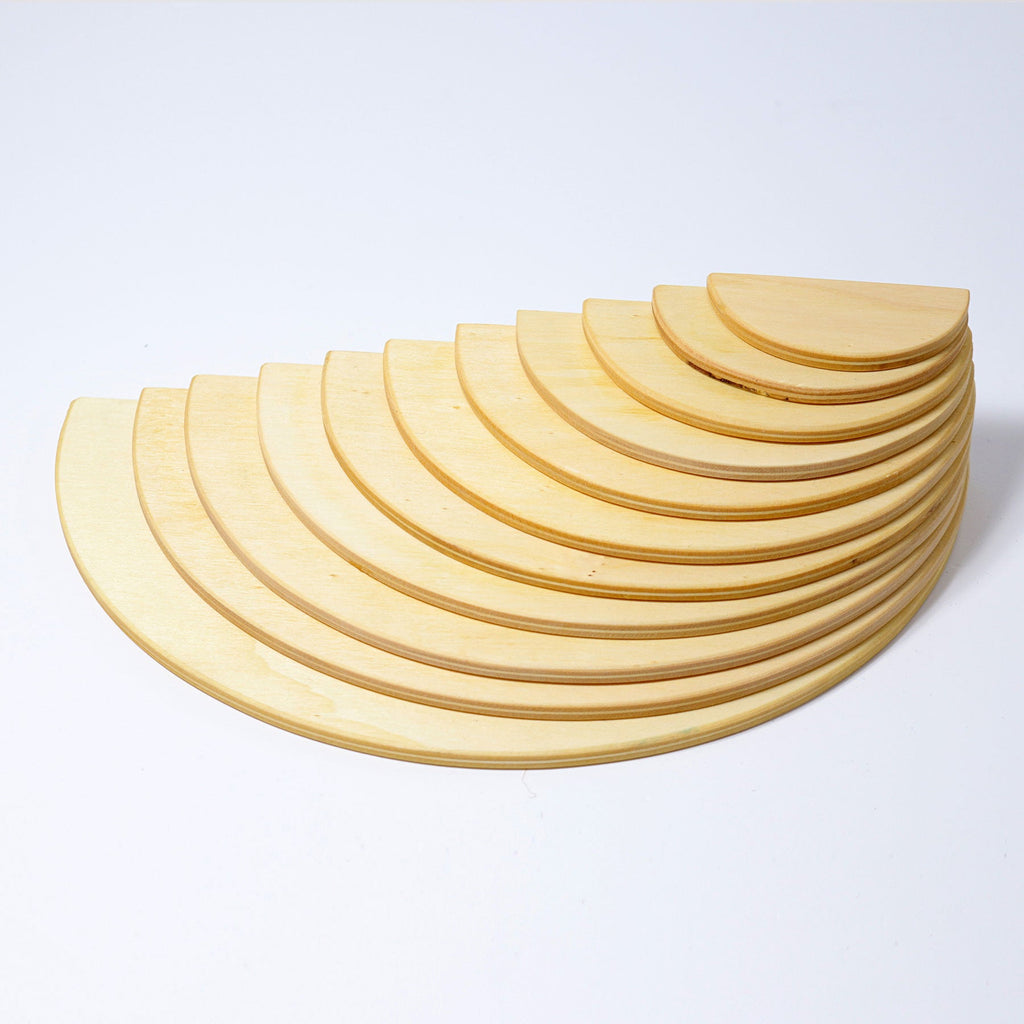 Grimm's Semi Circles Natural - vendor-unknown - Honeybee Toys
