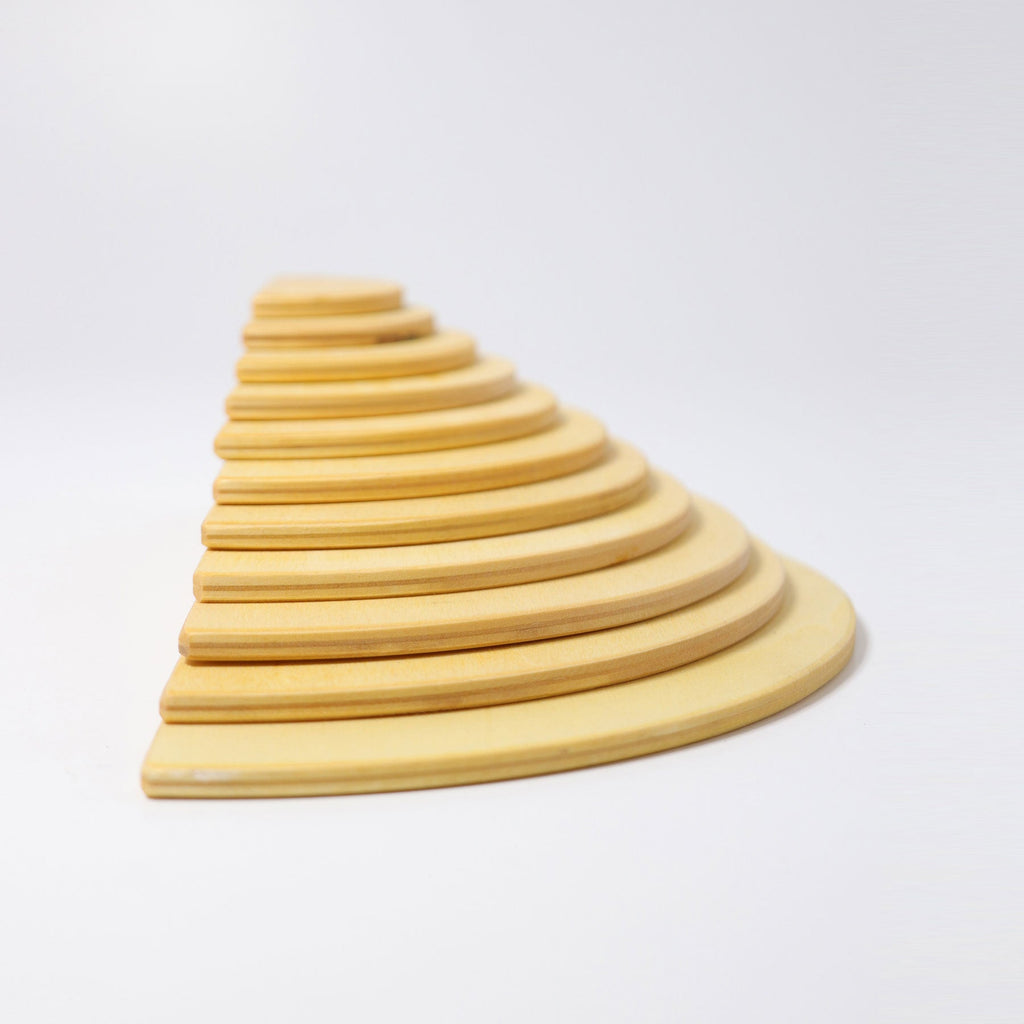Grimm's Semi Circles Natural - vendor-unknown - Honeybee Toys