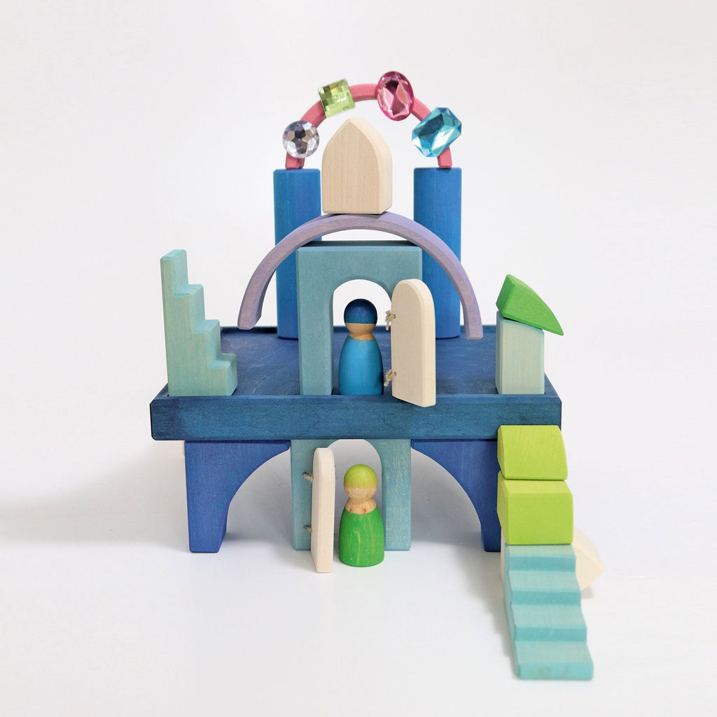 Grimm's Small World Play by the Water + Building World Polar Light - vendor-unknown - Honeybee Toys
