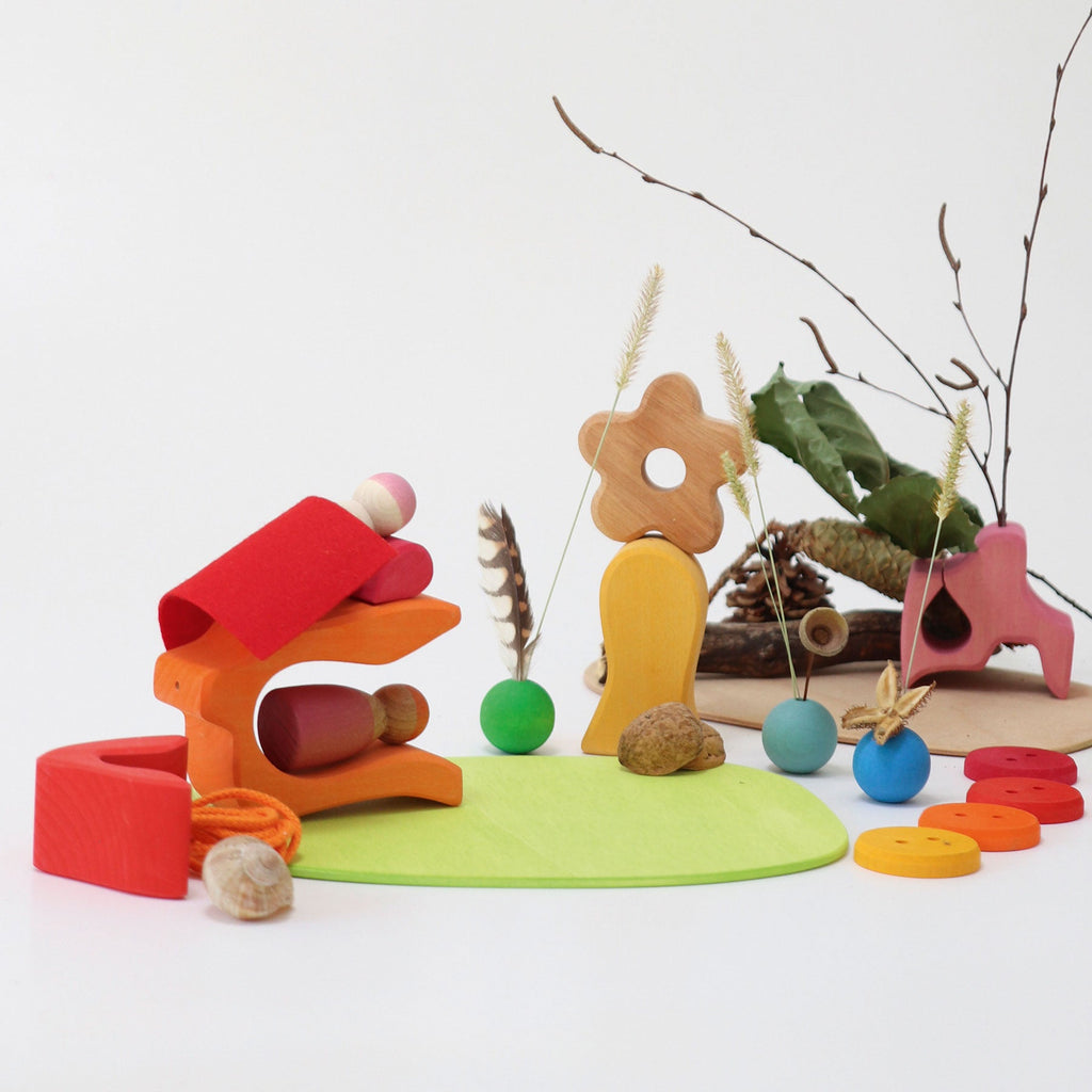 Grimm's Small World Play Down by the Meadow - vendor-unknown - Honeybee Toys