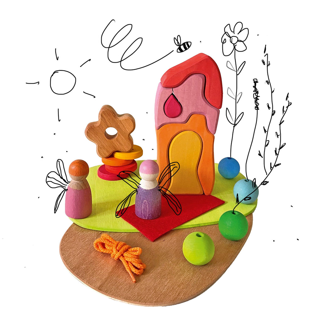 Grimm's Small World Play Down by the Meadow - vendor-unknown - Honeybee Toys
