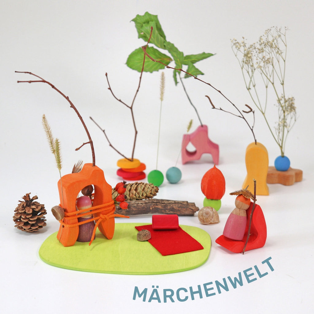 Grimm's Small World Play Down by the Meadow + Building World Desert Sand - vendor-unknown - Honeybee Toys