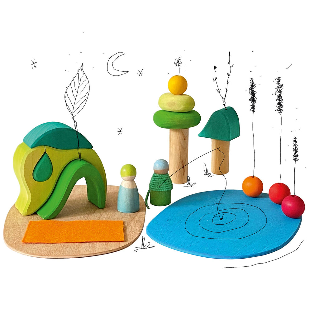 Grimm's Small World Play In the Woods - vendor-unknown - Honeybee Toys