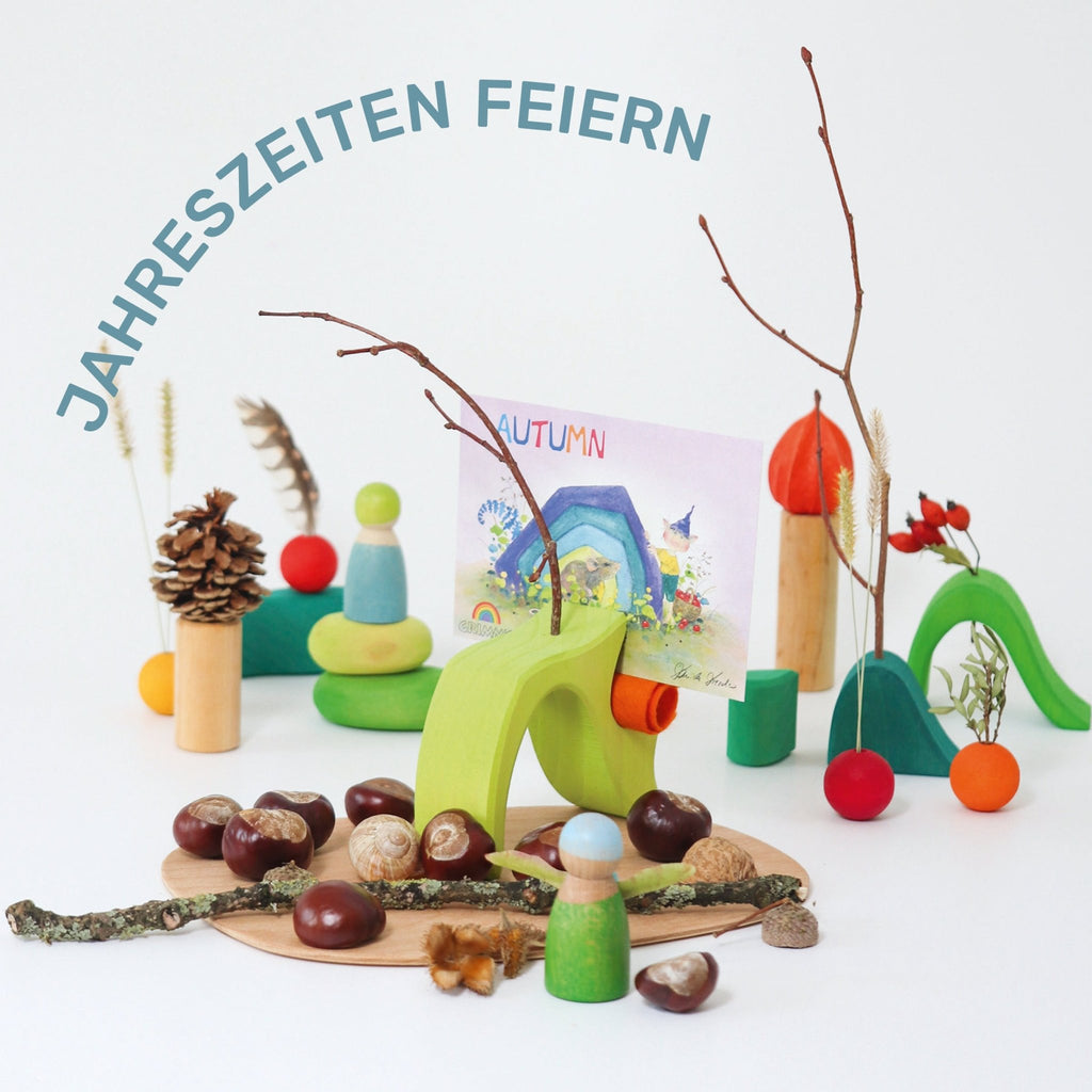 Grimm's Small World Play in the Woods + Building World Cloud - vendor-unknown - Honeybee Toys