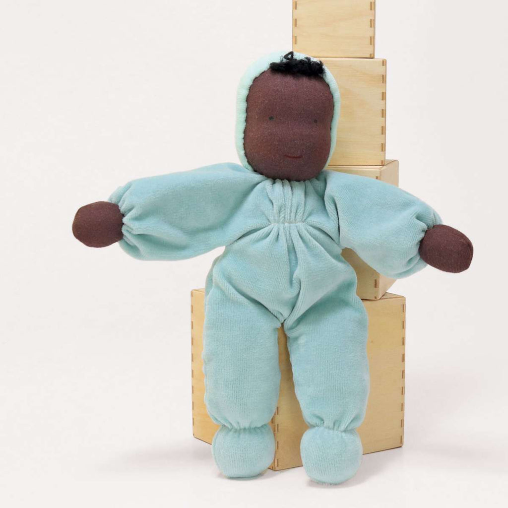 Grimm's Soft Doll Aqua - vendor-unknown - Honeybee Toys