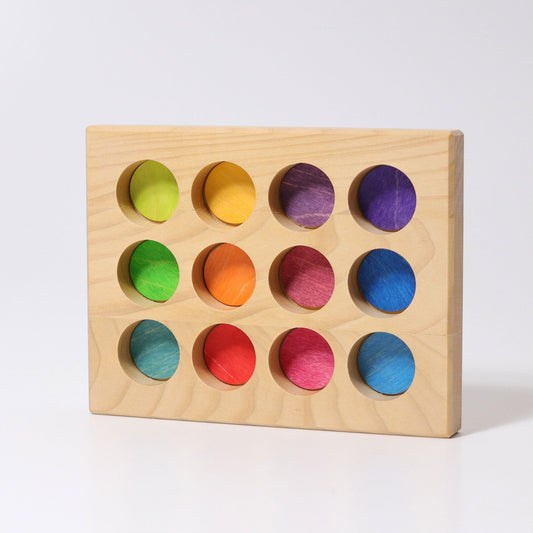 Grimm's Sorting Board Rainbow - vendor-unknown - Honeybee Toys