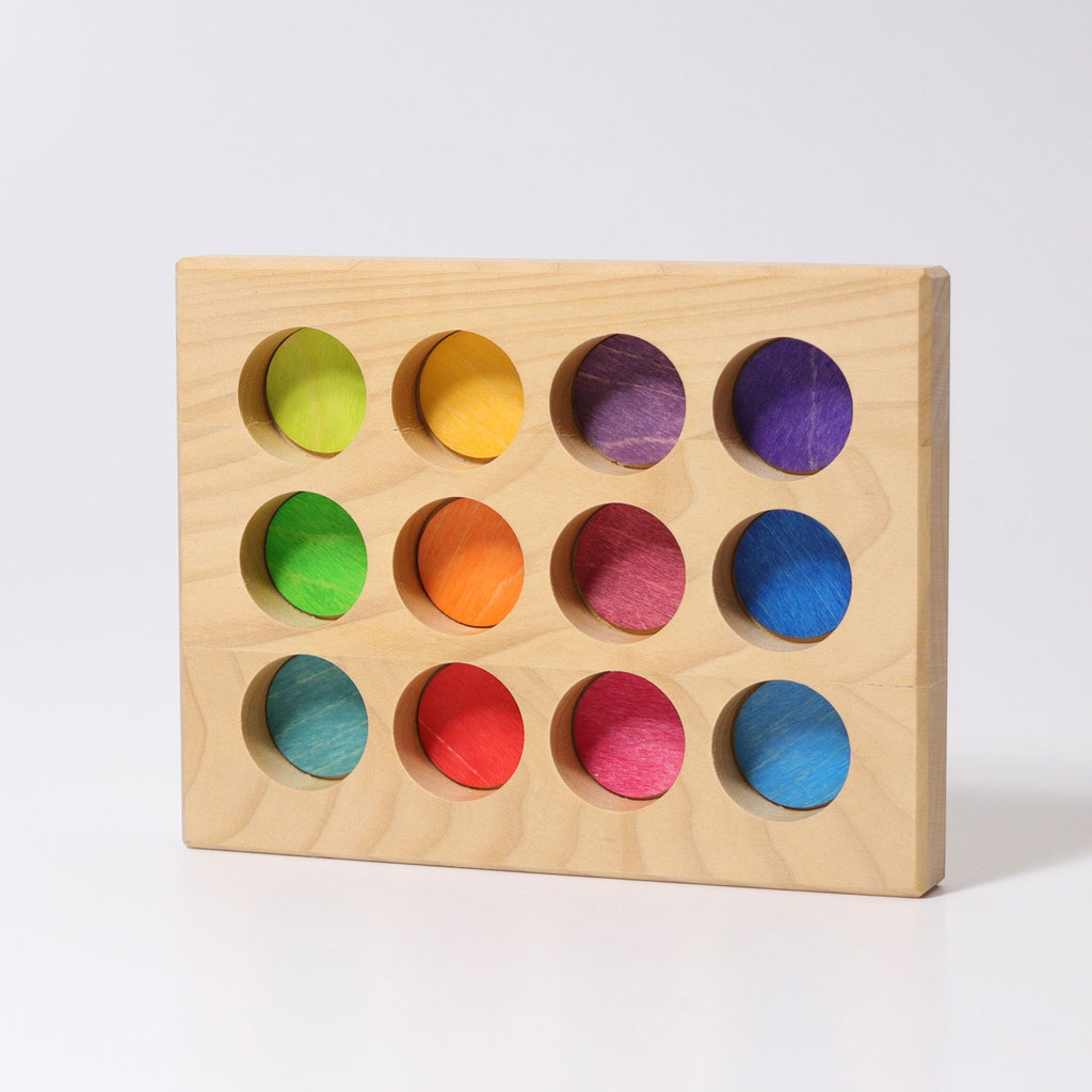 Grimm's Sorting Board Rainbow - vendor-unknown - Honeybee Toys