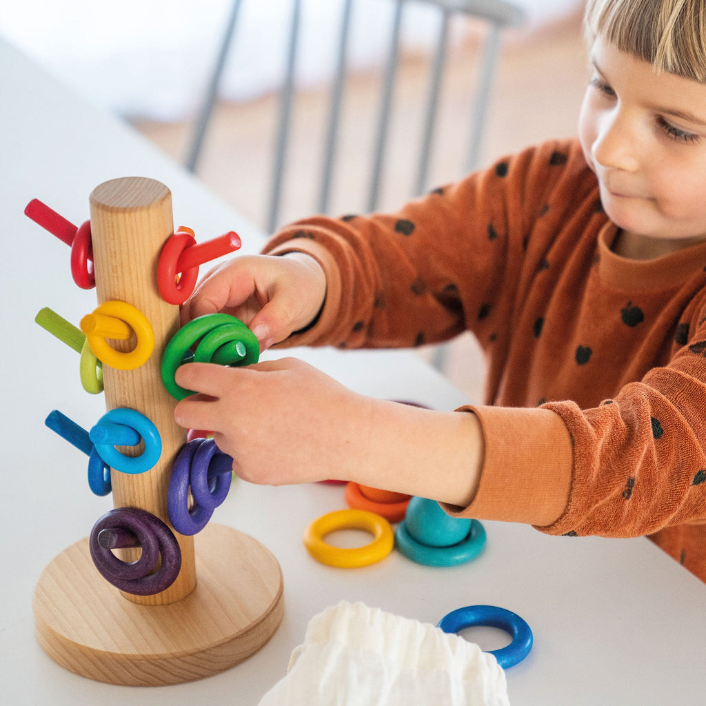 Grimm's Sorting Helper Rainbow - vendor-unknown - Honeybee Toys