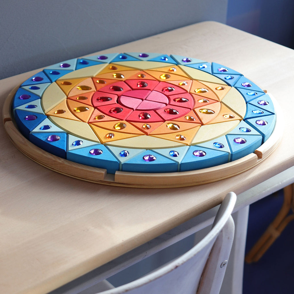 Grimm's Sparkling Mandala Sun - vendor-unknown - Honeybee Toys
