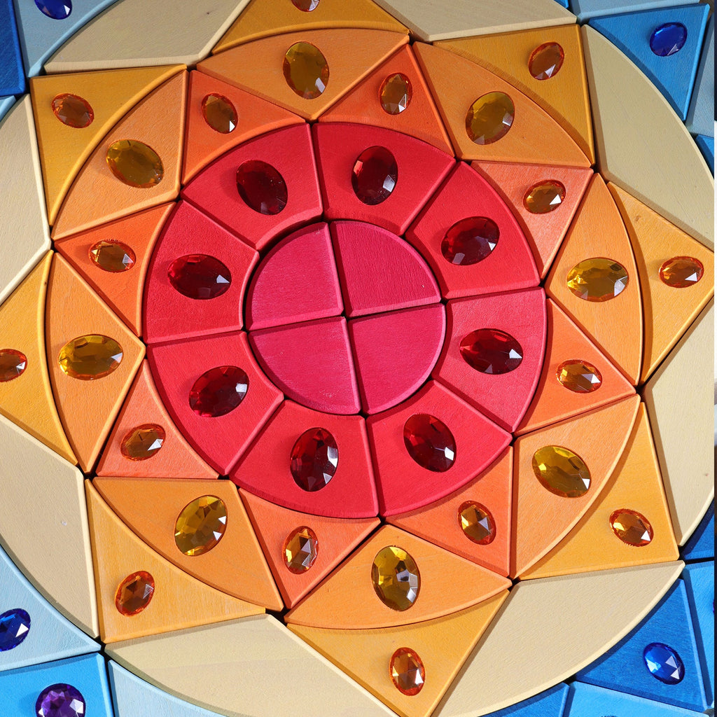 Grimm's Sparkling Mandala Sun - vendor-unknown - Honeybee Toys