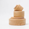 Grimm's Stacking Bowls Natural - vendor-unknown - Honeybee Toys