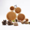 Grimm's Stacking Bowls Natural - vendor-unknown - Honeybee Toys