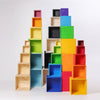 Grimm's Stacking Boxes Large Rainbow - vendor-unknown - Honeybee Toys